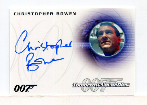 James Bond Archives 2015 Edition Christopher Bowen Autograph Card A259   - TvMovieCards.com