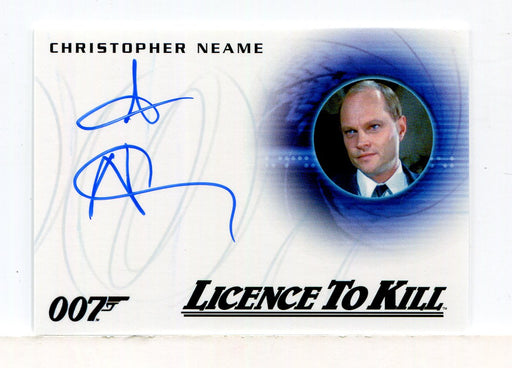James Bond Archives 2015 Edition Christopher Neame Autograph Card A261   - TvMovieCards.com