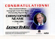 James Bond Archives 2015 Edition Christopher Neame Autograph Card A261   - TvMovieCards.com
