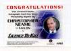 James Bond Archives 2015 Edition Christopher Neame Autograph Card A261   - TvMovieCards.com
