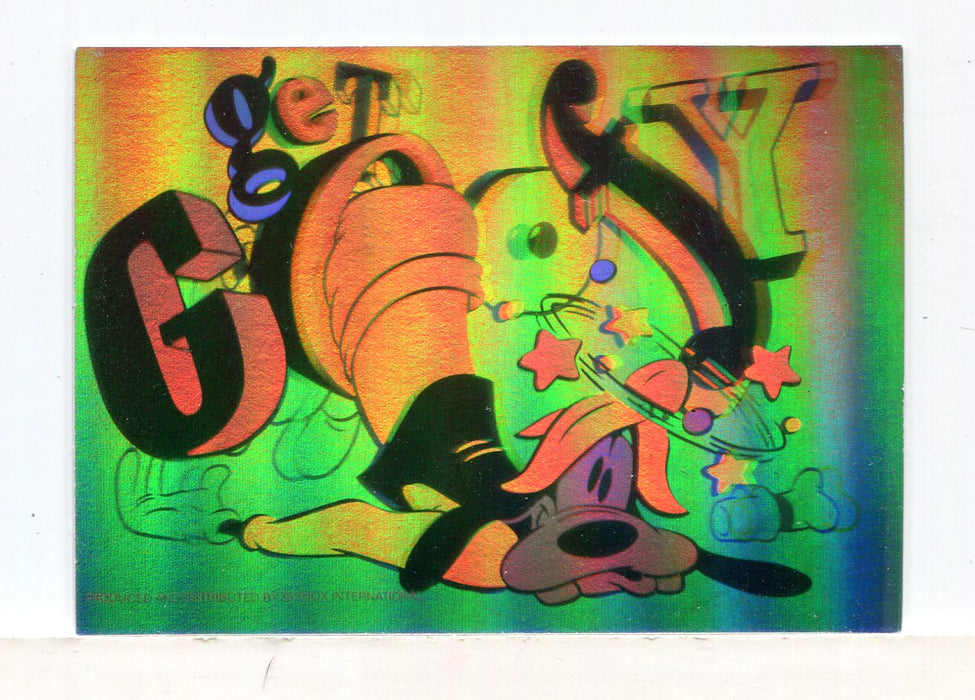 Disney Collector Cards Series Two Hologram Chase Card Goofy Impel 1992   - TvMovieCards.com