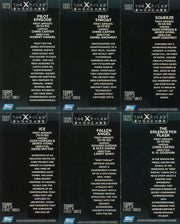 X-Files Showcase Widevision X-Effect Chase Card Set 6 Cards Topps 1997   - TvMovieCards.com