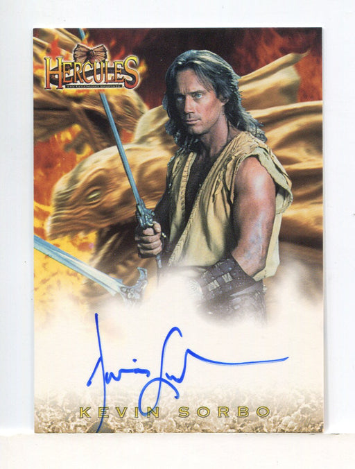 Hercules Complete Journeys Kevin Sorbo Hercules Expansion Autograph Card HXA1   - TvMovieCards.com