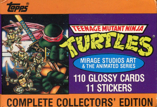 Teenage Mutant Ninja Turtles Cartoon Factory Card Set 110 Cards and 11 Stickers   - TvMovieCards.com