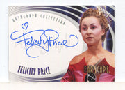 Farscape Through the Wormhole Felicity Price Autograph Card A60   - TvMovieCards.com