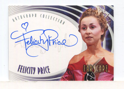 Farscape Through the Wormhole Felicity Price Autograph Card A60   - TvMovieCards.com