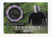 Stargate SG-1 Season Four General Hammond Costume Card C6   - TvMovieCards.com