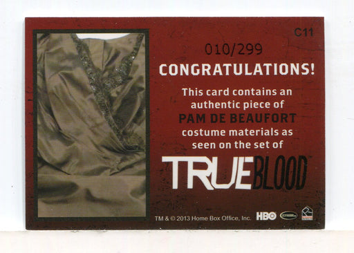 True Blood Archives Pam De Beaufort Costume Card C11 #010/299   - TvMovieCards.com