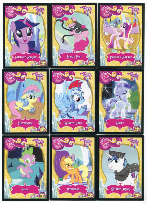 My Little Pony Series 2 Crystal Empire Puzzle F20-F28 Foil Trading Card Set   - TvMovieCards.com