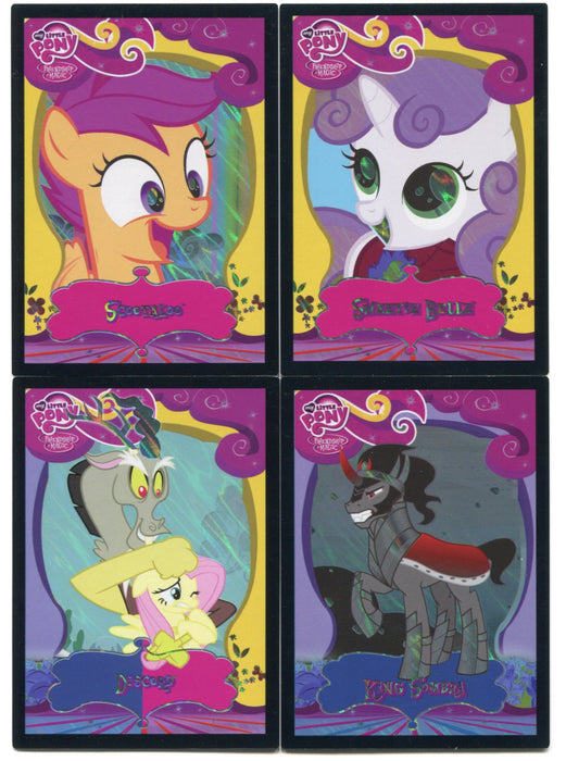 My Little Pony Series 2 Foil Parallel F7-F19 Foil Chase Trading Card Set of 13   - TvMovieCards.com