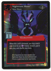 My Little Pony Nightmare Moon - New Moon #8F Foil Card MLP TCG Enterplay   - TvMovieCards.com