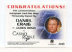 James Bond 50th Anniversary Series Two Daniel Craig Autograph Card A110   - TvMovieCards.com