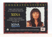 Xena Seasons 4 and 5 Lucy Lawless as Xena Costume Card R1   - TvMovieCards.com