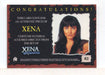 Xena Seasons 4 and 5 Lucy Lawless as Xena Costume Card R3   - TvMovieCards.com