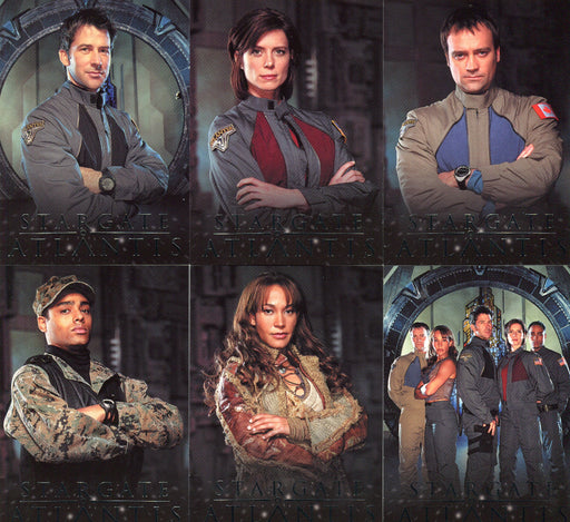 Stargate Atlantis Season One Preview Card Set SGA1 thru SGA6 #514/999   - TvMovieCards.com