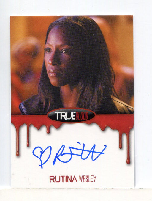 True Blood Season 6 Rutina Wesley as Tara Thornton Autograph Card   - TvMovieCards.com