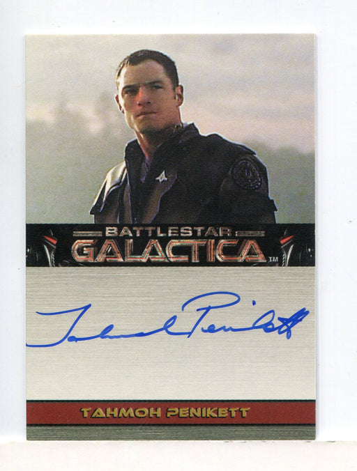Battlestar Galactica Season One Tahmoh Penikett Autograph Card   - TvMovieCards.com