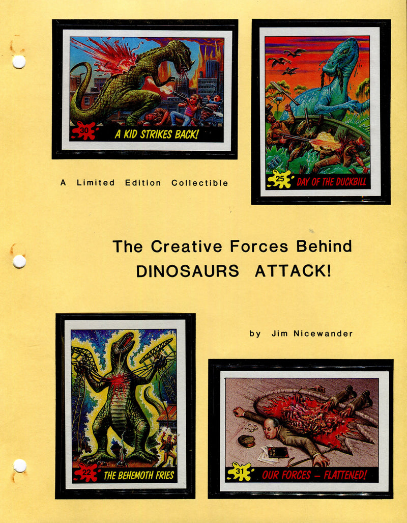 Dinosaurs Attack 1988 Limited Edition Creative Forces Set Review Autograph Cards   - TvMovieCards.com