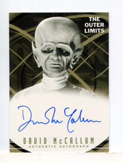 Outer Limits Premiere Autograph Card A14 David McCallum as Gwyllm Griffiths   - TvMovieCards.com