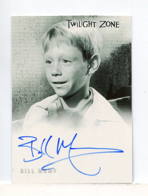 Twilight Zone 3 Shadows and Substance Bill Mumy Autograph Card A-49   - TvMovieCards.com