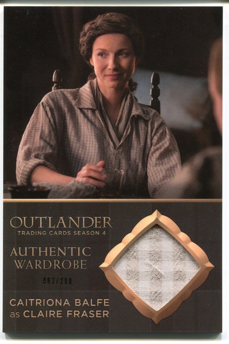 Outlander Season 4 Oversized Wardrobe Costume Card Set OS01 - OS05   - TvMovieCards.com