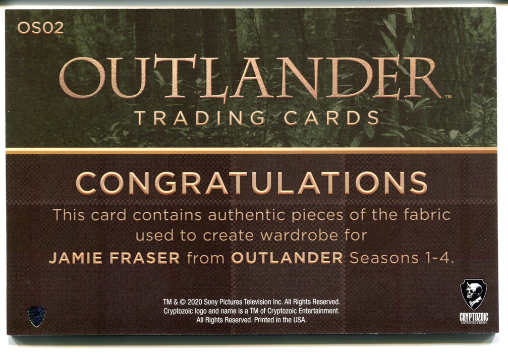 Outlander Season 4 Oversized Wardrobe Costume Card Set OS01 - OS05   - TvMovieCards.com