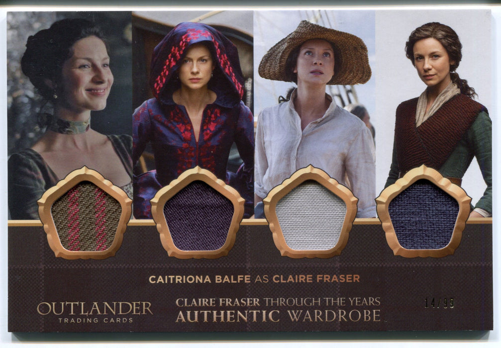 Outlander Season 4 Oversized Wardrobe Costume Card Set OS01 - OS05   - TvMovieCards.com