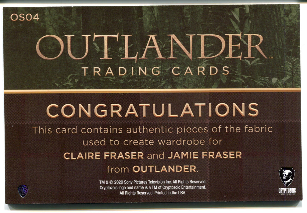 Outlander Season 4 Oversized Wardrobe Costume Card Set OS01 - OS05   - TvMovieCards.com