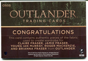 Outlander Season 4 Oversized Wardrobe Costume Card Set OS01 - OS05   - TvMovieCards.com