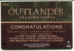 Outlander Season 4 Oversized Wardrobe Costume Card Set OS01 - OS05   - TvMovieCards.com