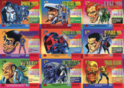 Marvel Universe 1993 Skybox Series 4 Red Foil 2099 Chase Card Set 9 Cards - TvMovieCards.com