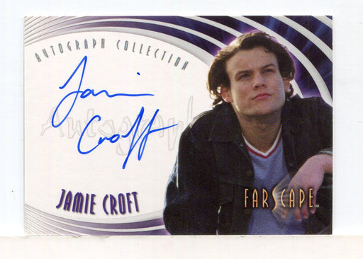 Farscape Through the Wormhole Jamie Croft Autograph Card A55   - TvMovieCards.com
