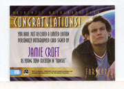 Farscape Through the Wormhole Jamie Croft Autograph Card A55   - TvMovieCards.com