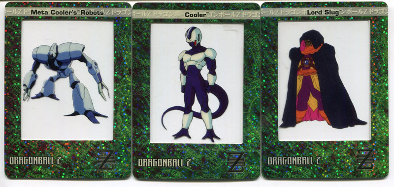 Dragon Ball Z Filmcardz Ultra Rare Chase Card Set UR1 UR2 UR3 Artbox 2002   - TvMovieCards.com