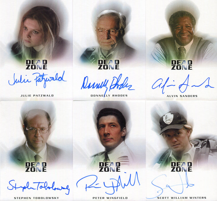 Dead Zone Seasons 1 & 2 Autograph Card Set 15 Cards Rittenhouse 2004   - TvMovieCards.com