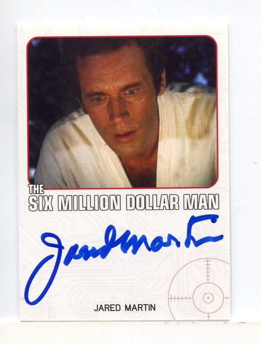 Bionic Collection Six Million Dollar Man Jared Martin Autograph Card   - TvMovieCards.com