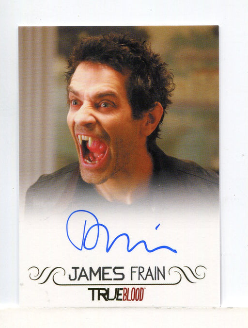 True Blood Archives James Frain as Franklin Mott Autograph Card   - TvMovieCards.com