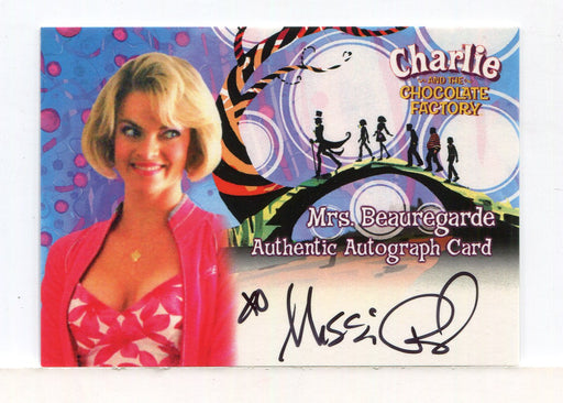 Charlie & Chocolate Factory Missi Pyle as Mrs. Beauregarde Autograph Card   - TvMovieCards.com