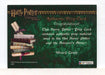 Harry Potter and the Sorcerer's Stone Wizard Candy Prop Card HP #411/538   - TvMovieCards.com