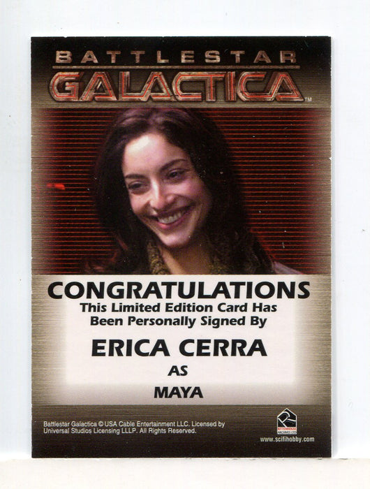 Battlestar Galactica Season Two Erica Cerra Autograph Card   - TvMovieCards.com