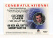 James Bond Dangerous Liaisons George Baker Autograph Card A67   - TvMovieCards.com