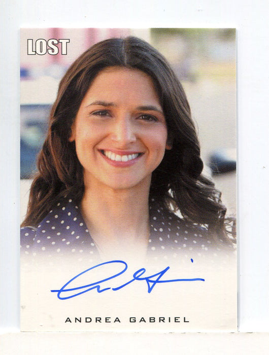 Lost Archives 2010 Andrea Gabriel as Nadia Autograph Card   - TvMovieCards.com
