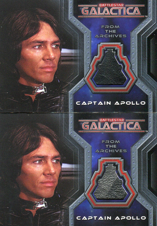 Battlestar Galactica Colonial Warriors Captain Apollo Costume Card Variants CC6   - TvMovieCards.com