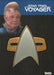 The Quotable Star Trek Voyager Ethan Phillips 6 of 9 Communicator Pin Relic Card   - TvMovieCards.com