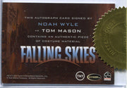 Falling Skies Season 2 Premium Pack Noah Wyle Autograph Costume Card   - TvMovieCards.com