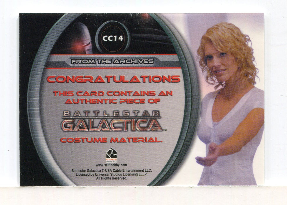 Battlestar Galactica Season One Number Six Costume Card CC14   - TvMovieCards.com