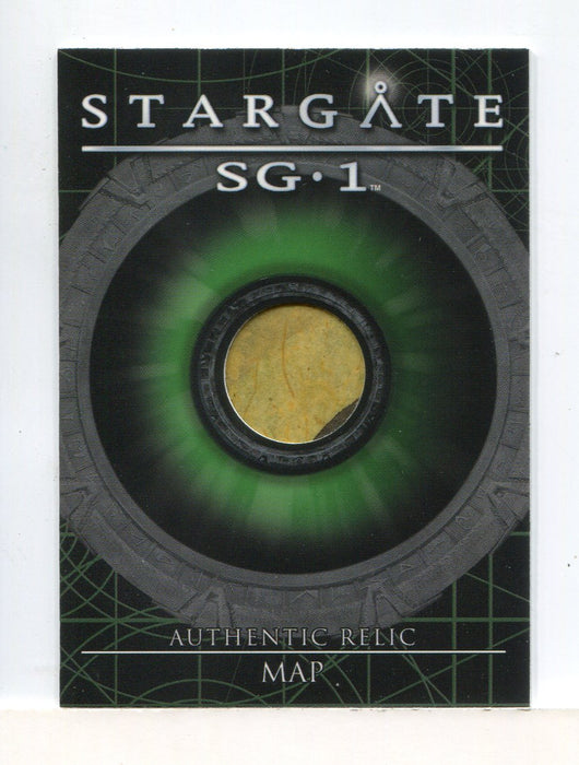 Stargate SG-1 Season Eight Map Relic Prop Card R11 #276/411   - TvMovieCards.com