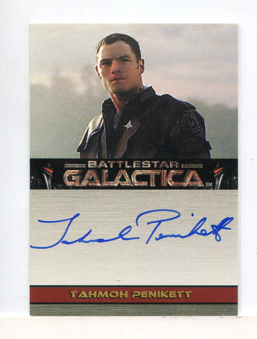 Battlestar Galactica Season One Tahmoh Penikett Autograph Card   - TvMovieCards.com