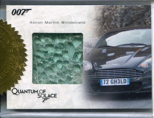 James Bond Archives 2009 Edition Aston Martin Windshield AMR1 Relic Card 584/700   - TvMovieCards.com