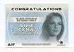 Battlestar Galactica Colonial Warriors Anne Lockhart Autograph Card A17   - TvMovieCards.com